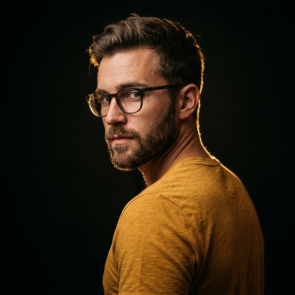 Ultra-realistic Cinematic Portrait with Dramatic Lighting