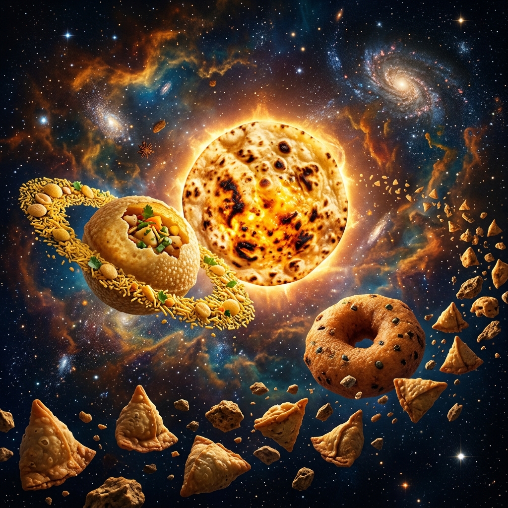 Cosmic Indian Street Food Galaxy